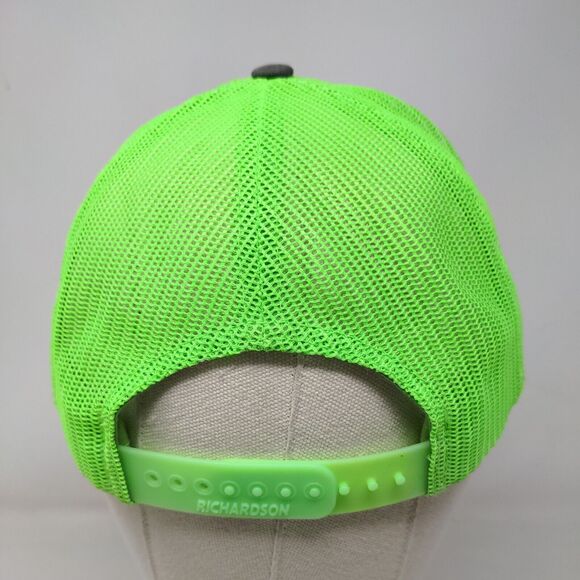 Kiley & Sons Inc. Snapback Mesh Back Trucker Hat Multi One Size Richardson - Picture 5 of 9